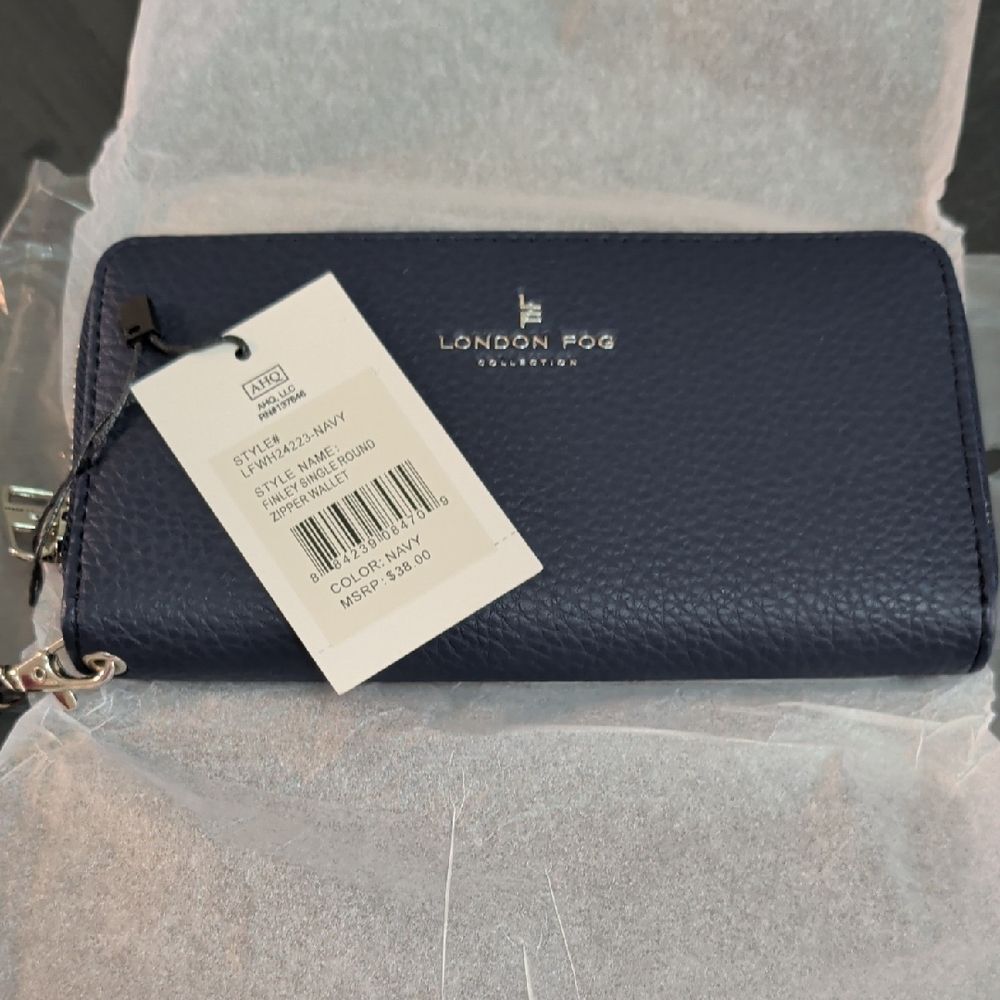 London Fog Classic Blue Women's Wallet